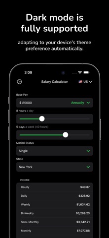 Salary Paycheck Calculator US screenshot