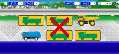WorkCarMatchingGame Screenshot 2 of 6