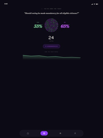 Think-app iPad screenshot