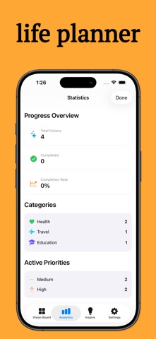 Vision Board & Goal Tracker ® screenshot