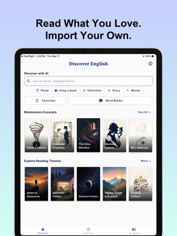 ReadUnbound: Advanced Reader iPad screenshot