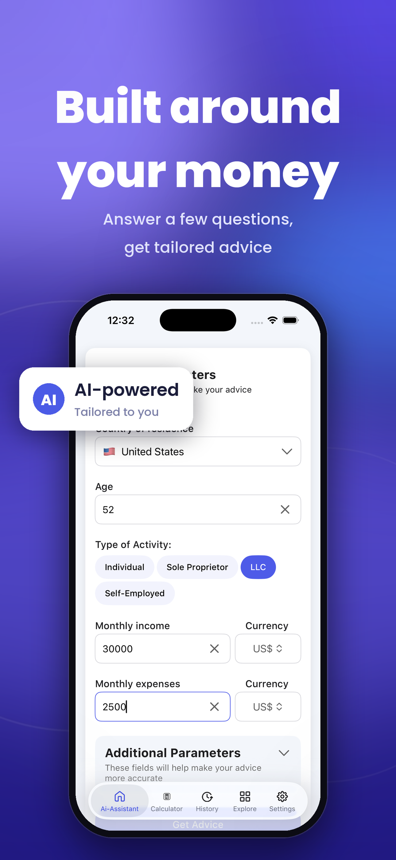 AI Tax: Sales & Refund Calc screenshot 6