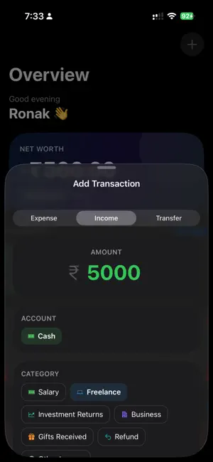 Finance Tracker: Money & Cash screenshot 2