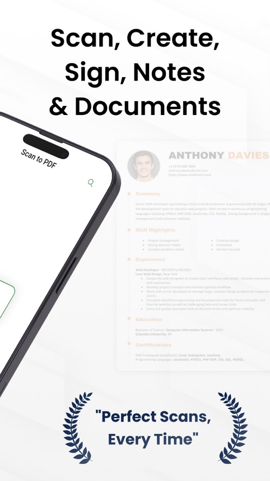 #2. PDF Scanner-Document Scanner (iOS) 由: Asad Ahsan