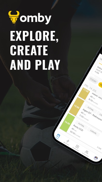 Omby – Play football nearby