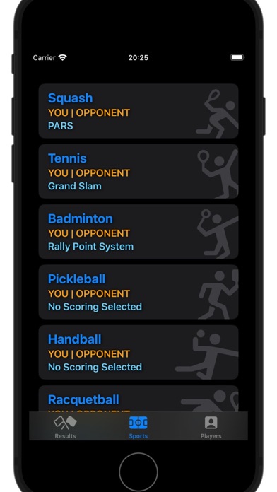 Flick Score Tracking Screenshot
