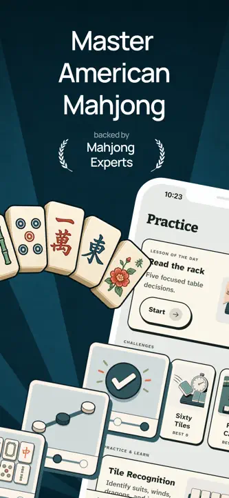 Mahjong Trainer: Learn & Win screenshot 1