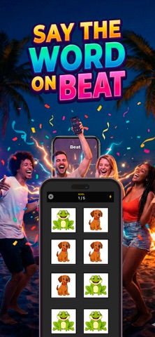 Say Word on Beat Challenge iPhone screenshot
