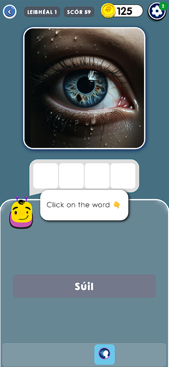 Cluiche Bruno Irish for kids