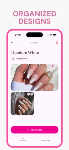 Nail Board Organizer: Naor screenshot