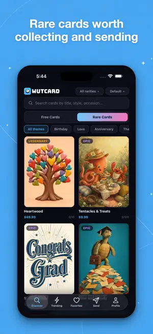 WUTCARD: Greeting Cards App screenshot 2