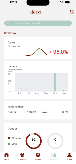 Derzi Merchant App Screenshot 2 of 3