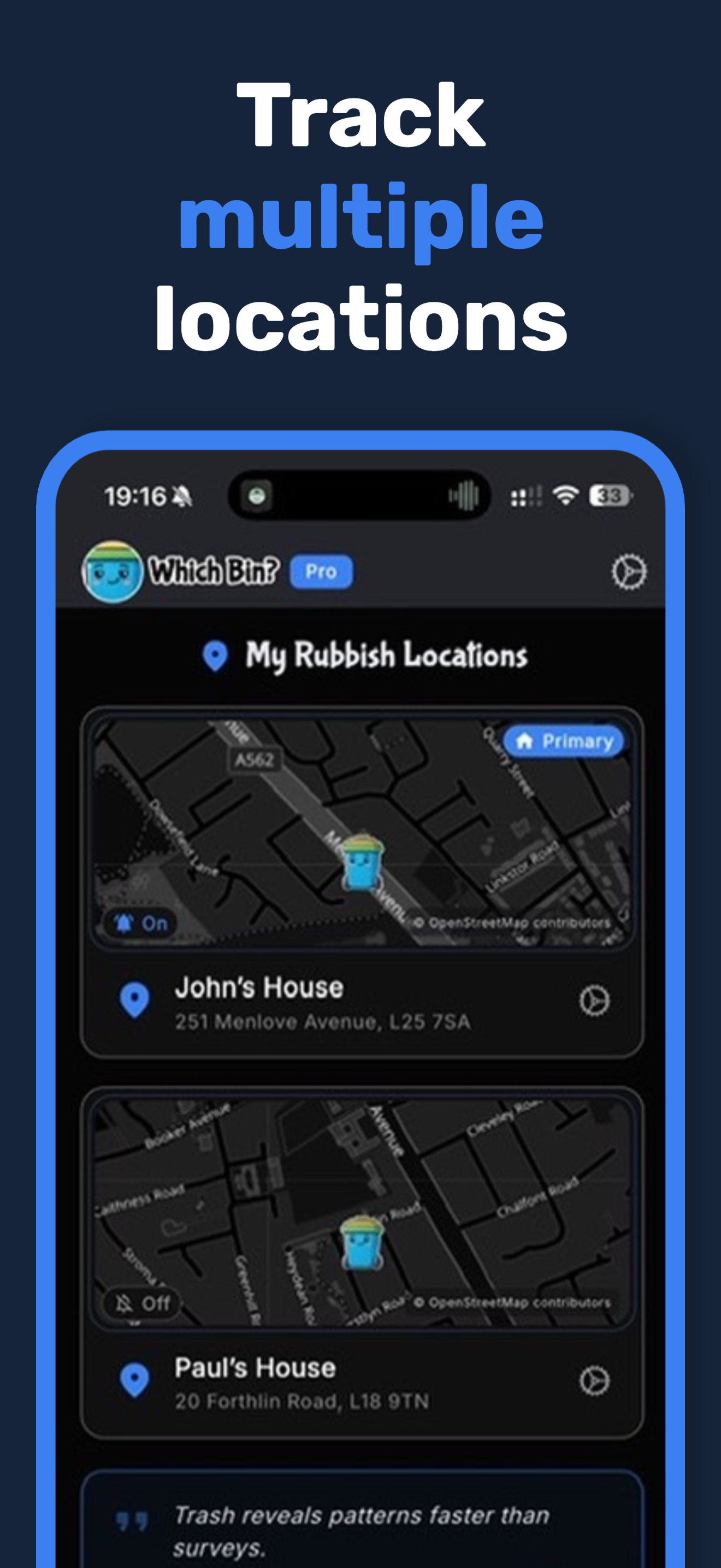 Which Bin Collection
