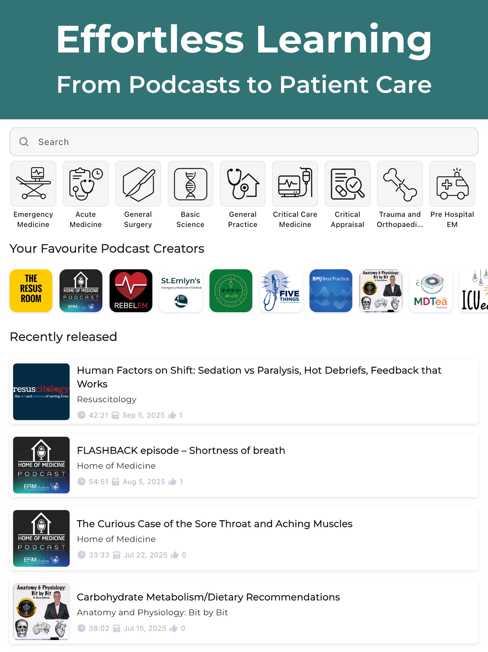 MedPod Learn