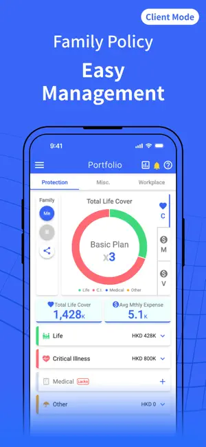 PortfoPlus screenshot 1