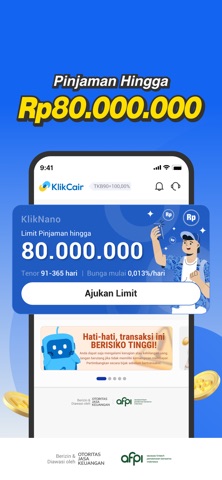 KlikCair - Pinjaman Daring iPhone screenshot 2