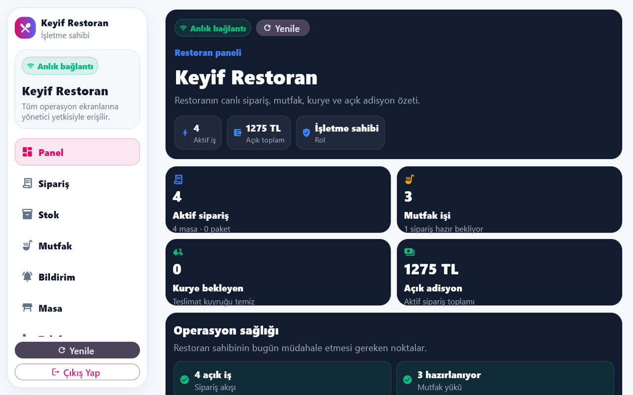 RestoranTakibi screenshot 13