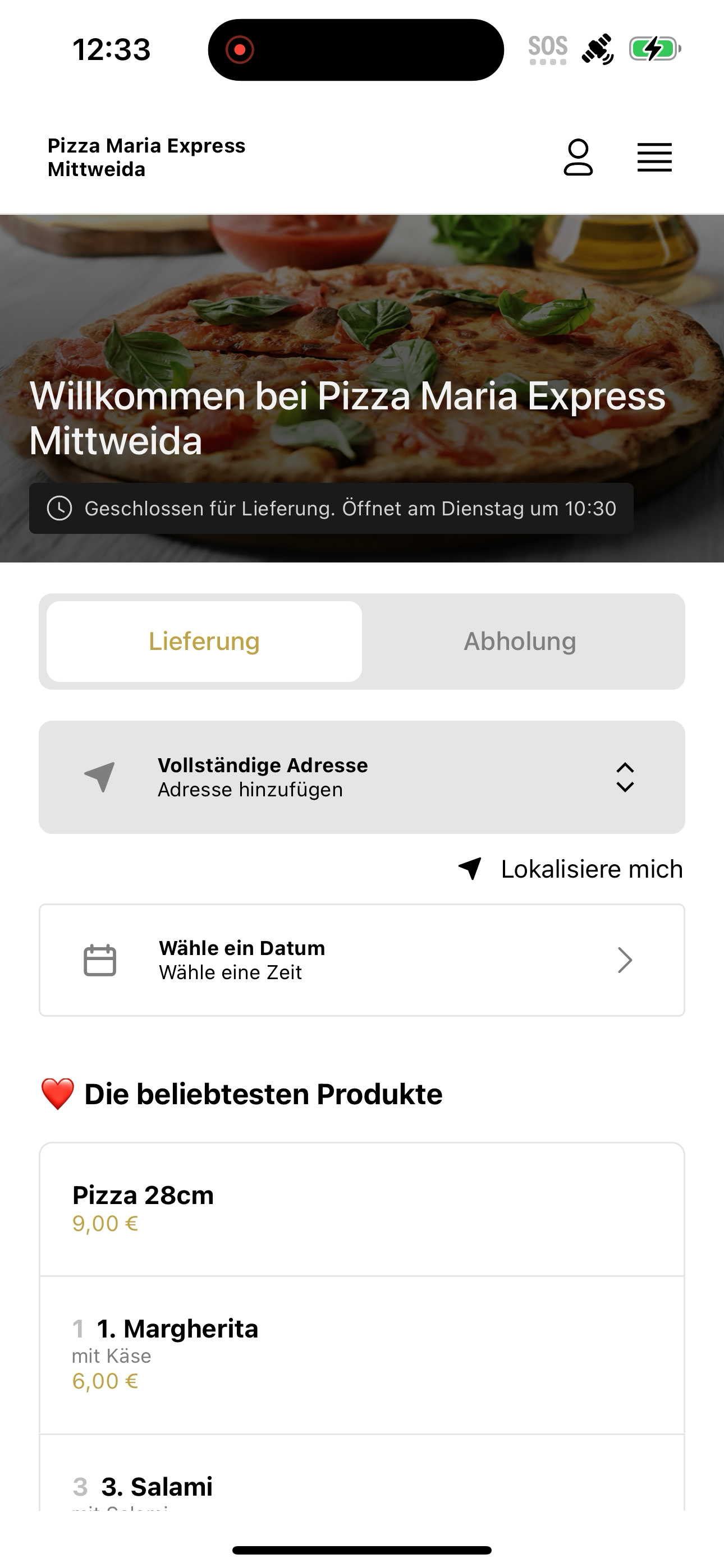 Pizza Maria Express Mittweida screenshot 6