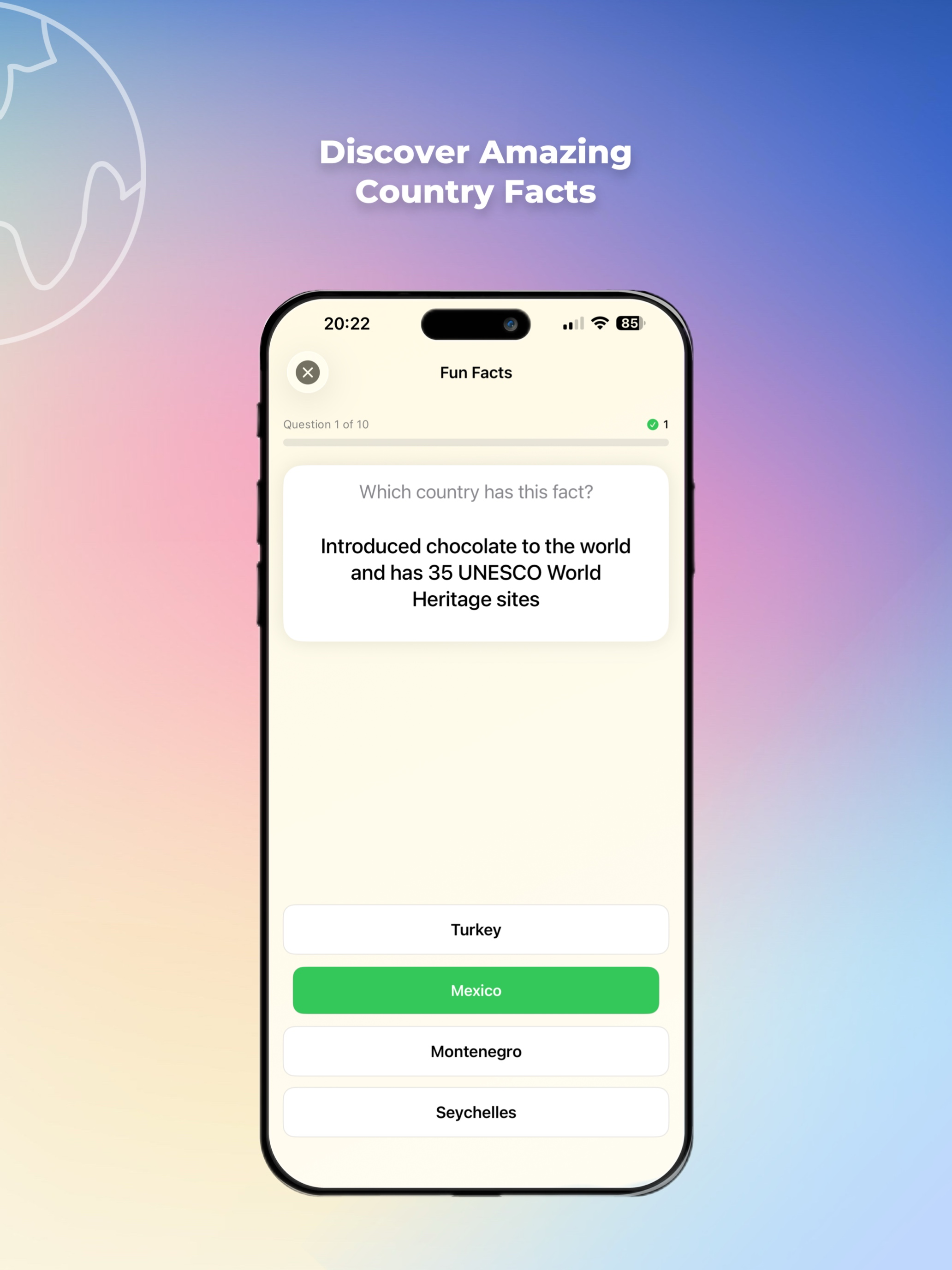 Capitals Quiz – TocoApps screenshot 7