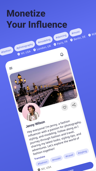 CremeCard Screenshot