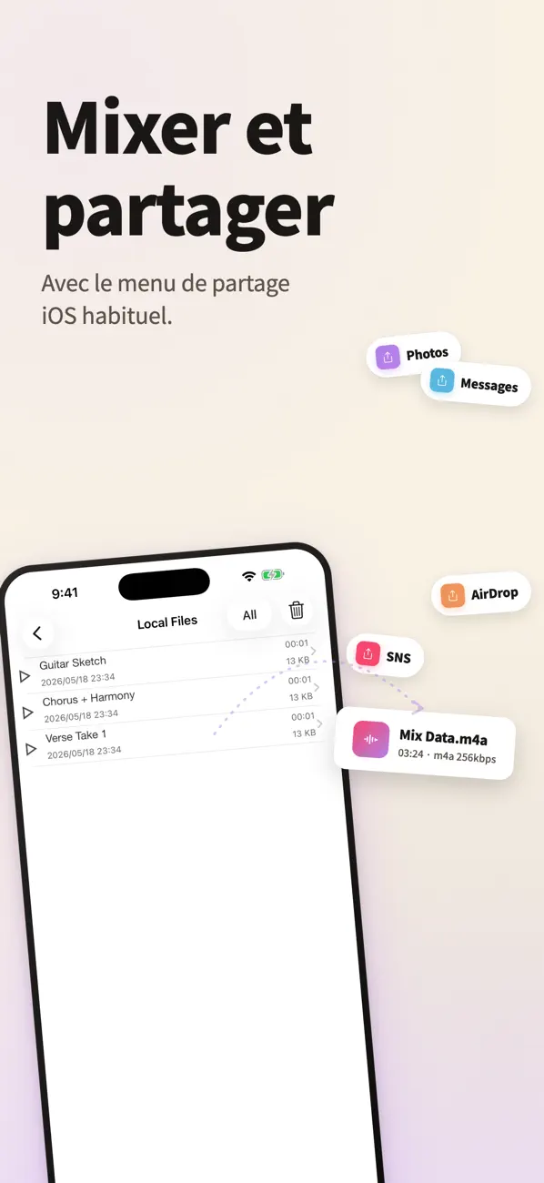 Screenshot #2 pour ezMixRecorder