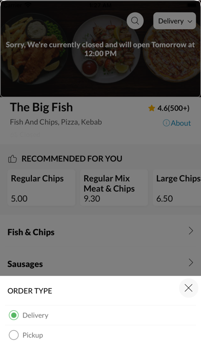 The Big Fish Kegworth Screenshot