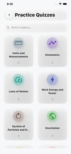 JEE Physics Practice screenshot 2