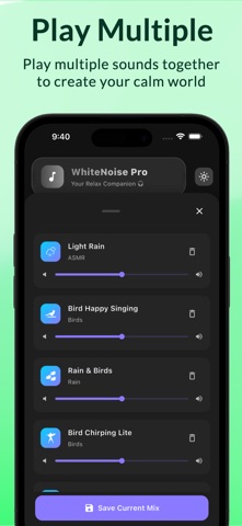 White Noise Pro : Sleep Sounds screenshot