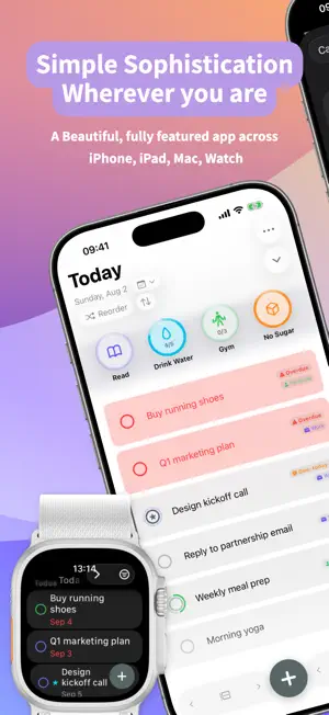 Ultra Todo: Tasks & Habits screenshot 2