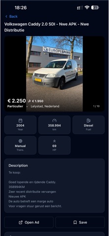 Autowatcher App Screenshot 4 of 4