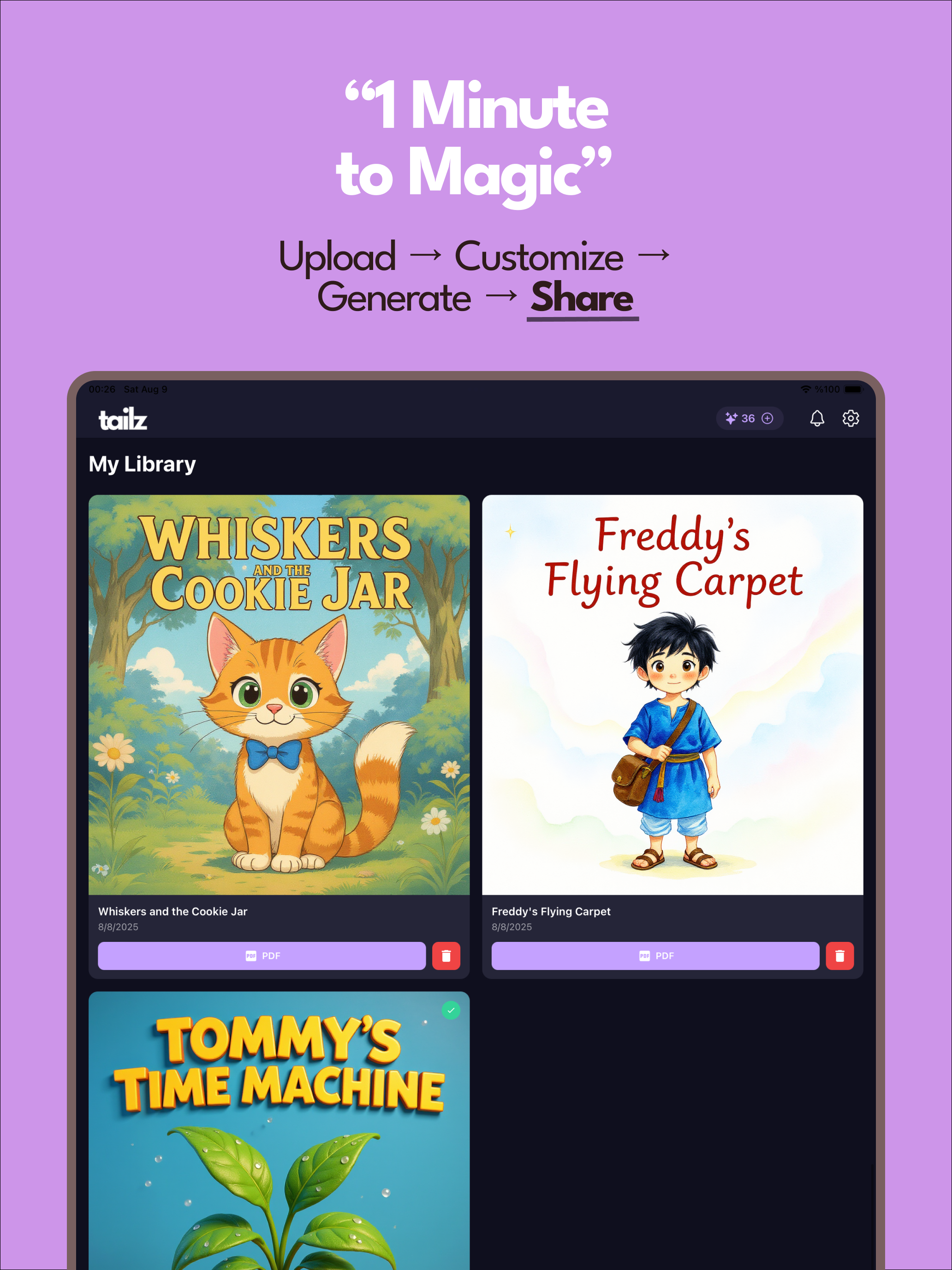 Tailz: Storybook Generator screenshot 16