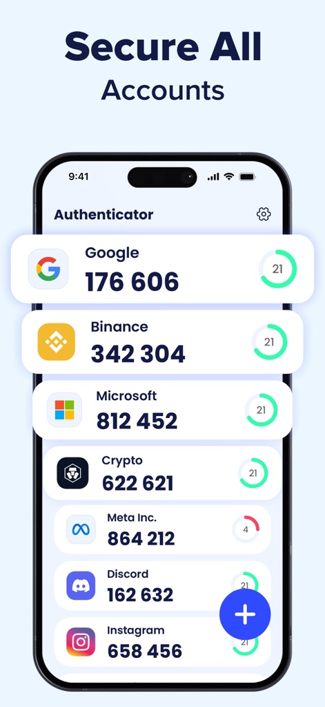 Authenticator App - 2FA Auth - Productivity App | MWM