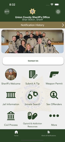 Union County Sheriff IA Screenshot 1 of 3