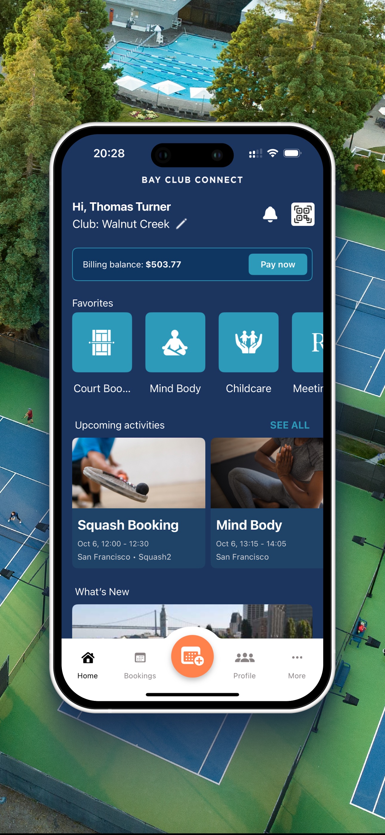 Bay Club Connect screenshot 1