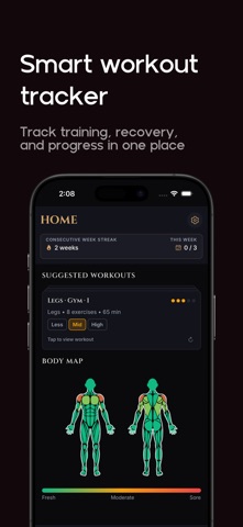 VIGR - Gym Tracker screenshot
