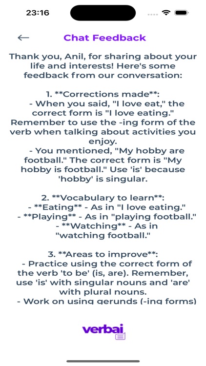 VerbAI Learn Language with AI screenshot-6
