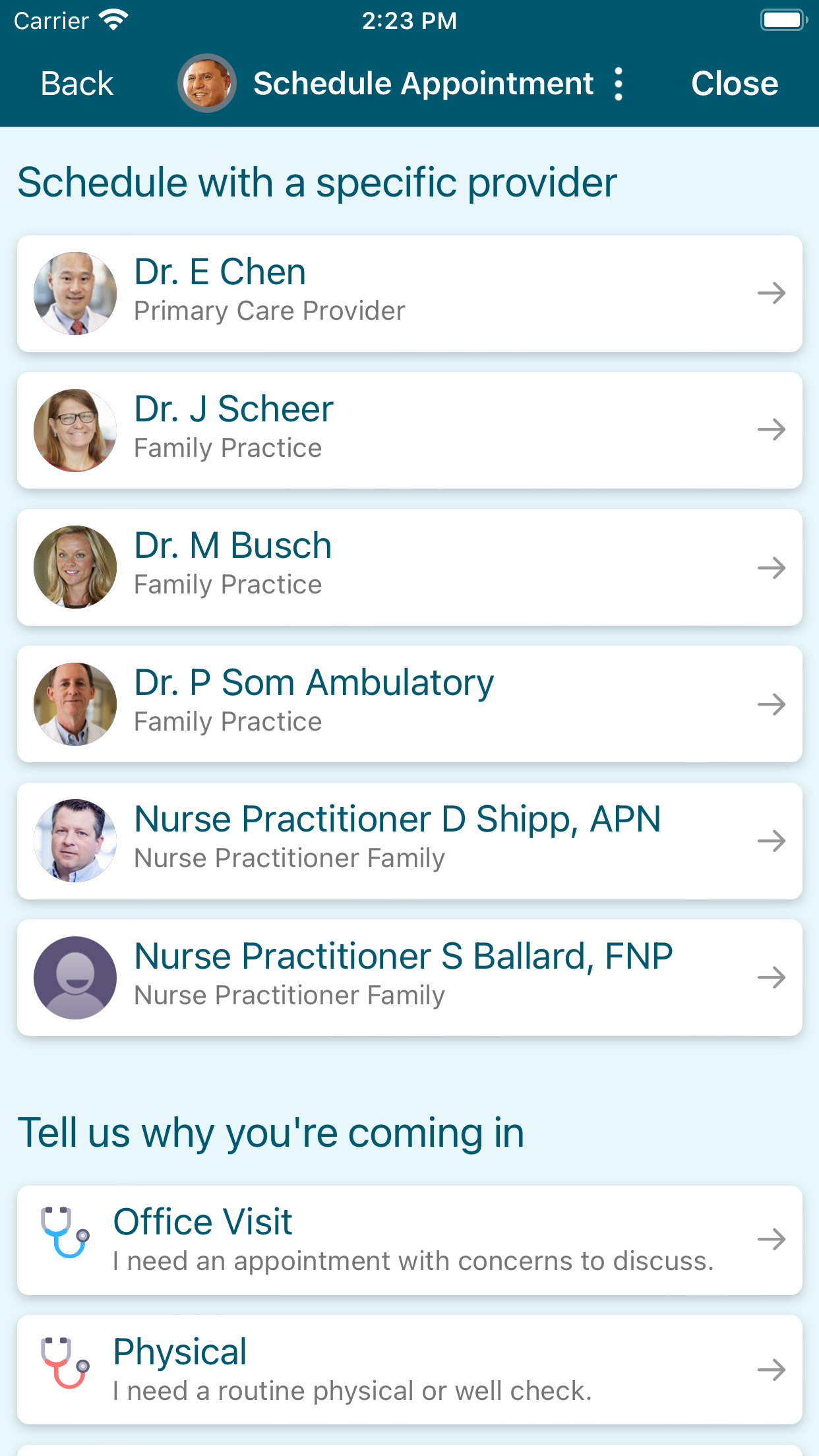 MyMercy screenshot 5