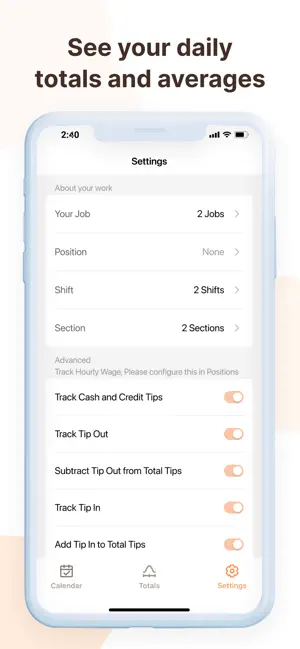 TipFlow: Cash Tip Tracker screenshot 3