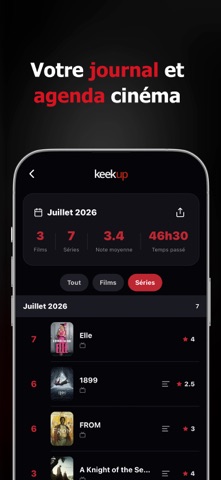 Keekup : Films & Séries iPhone screenshot 7