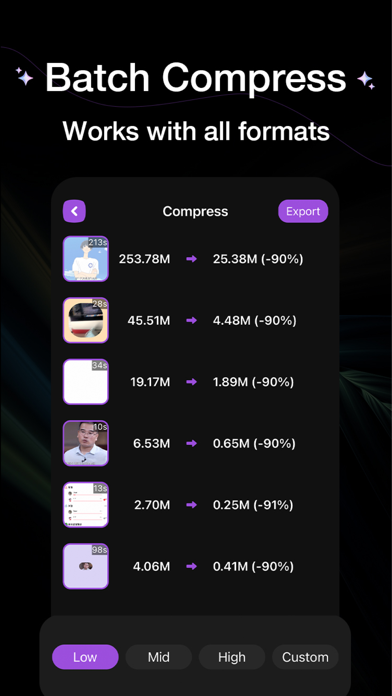 Video Compressor - HD Compress Screenshot