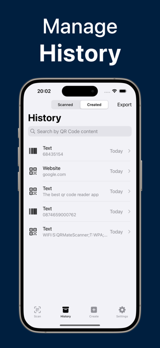 Barcode & QR Code Reader Scan Screenshot 6 of 6