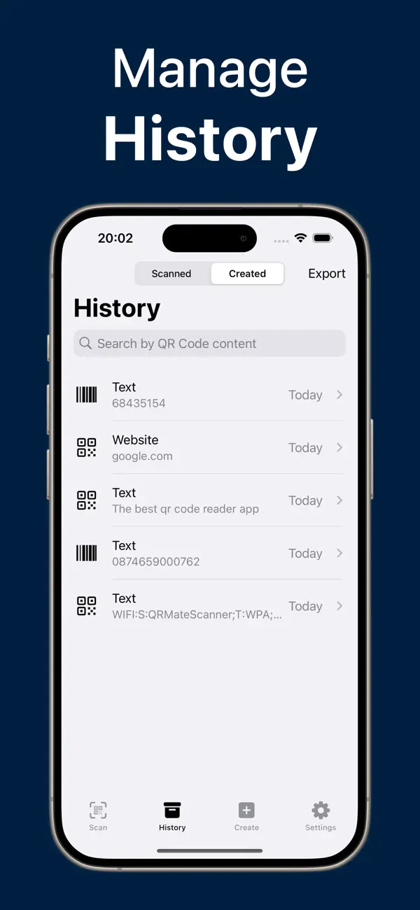#6. QR Code Reader；Barcode Scanner (iOS) Ved: Egebit
