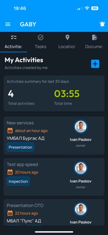 TeamTaskFlowApp screenshot