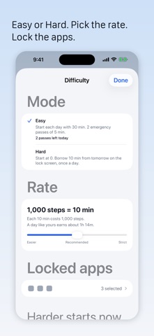 Step Scroll: Earn Screen Time Screenshot 2 of 6