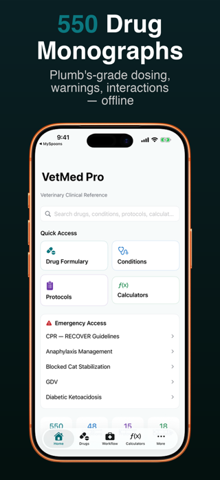 VetMed Pro: Clinical Reference Screenshot 3 of 10