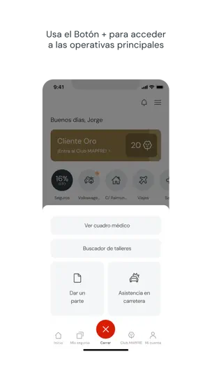 Captura de pantalla de Mapfre | ES en iPhone 4