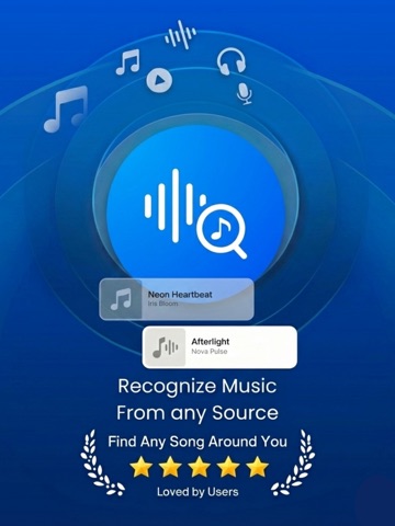 Song Identifier: Music Finder iPad screenshot 1