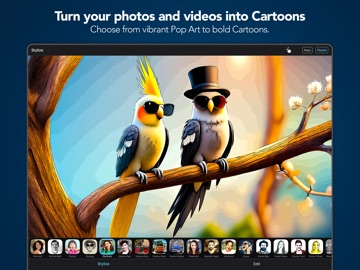 Toon Photo Editor: Clip2Comic iPad screenshot