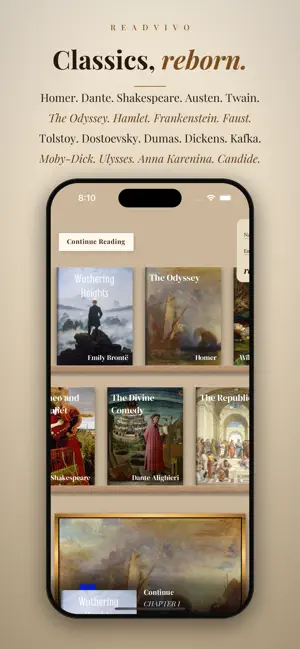 Readvivo: Classics Reborn screenshot 1