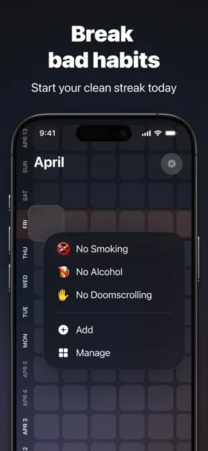 HabitStreak - Goal Tracker screenshot 4